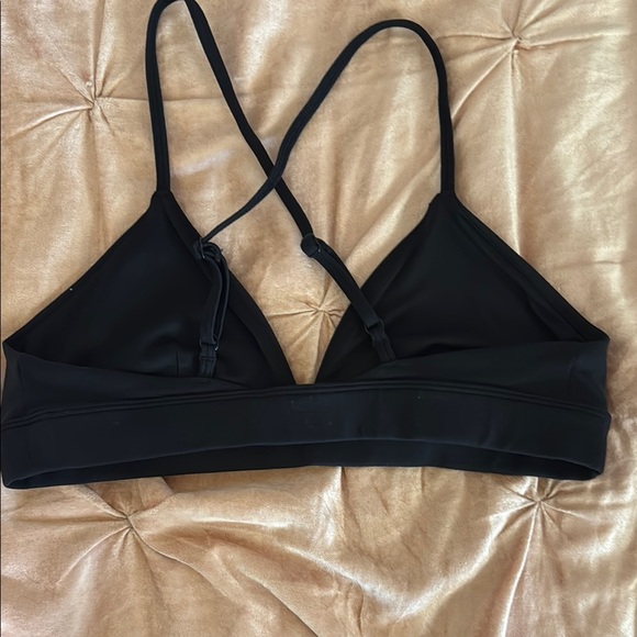 ALO Yoga Black Triangle Bralette small - Picture 2 of 2